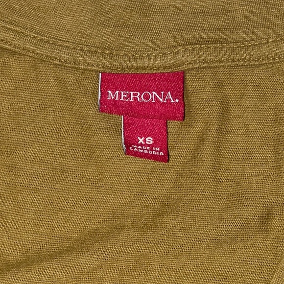 Merona Golden Brown Tunic Cardigan - Picture 5 of 5